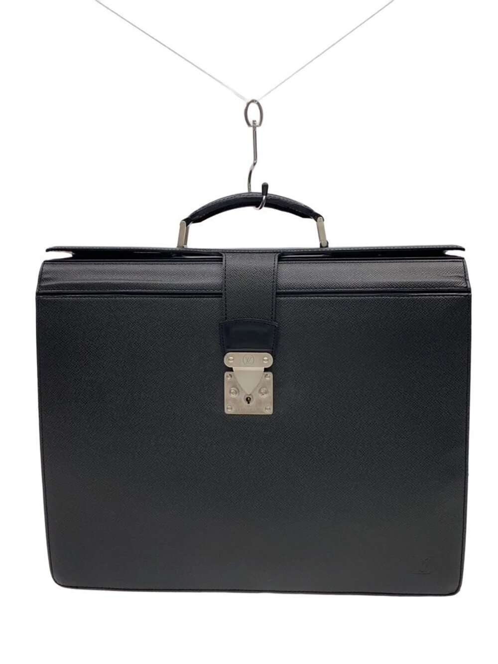 Louis Vuitton Pilot Case Ural Taiga Leather Black